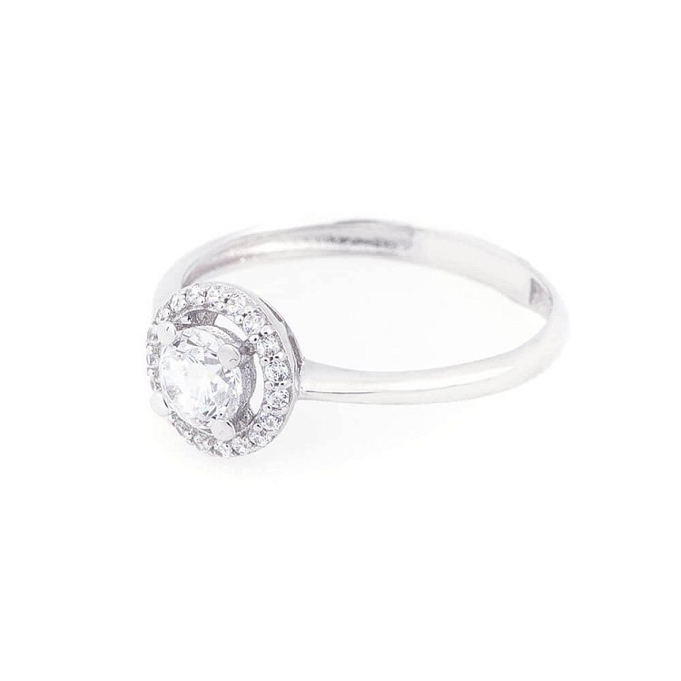 Помолвочное золотое кольцо к04604 от ювелирного магазина Оникс - 1