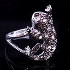 Серебряное кольцо "Ящерица" 111580 от ювелирного магазина Оникс - 2