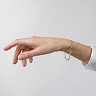 Золотой браслет "Кубики" б05823 от ювелирного магазина Оникс - 1