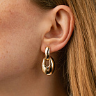 Серьги "Melaine" в желтом золоте с09150 от ювелирного магазина Оникс