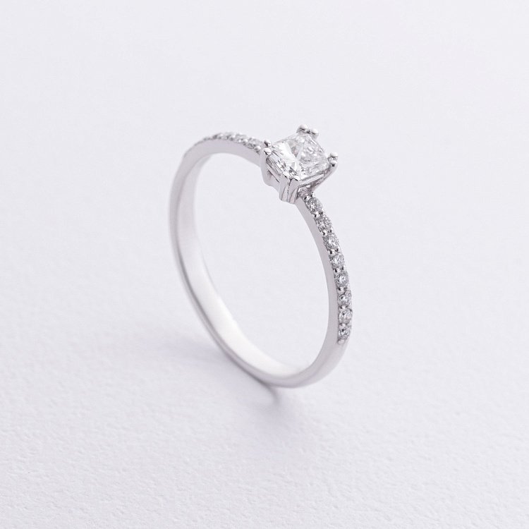 Заручальна золота каблучка з діамантами 2235631121 від ювелірного магазину Онікс