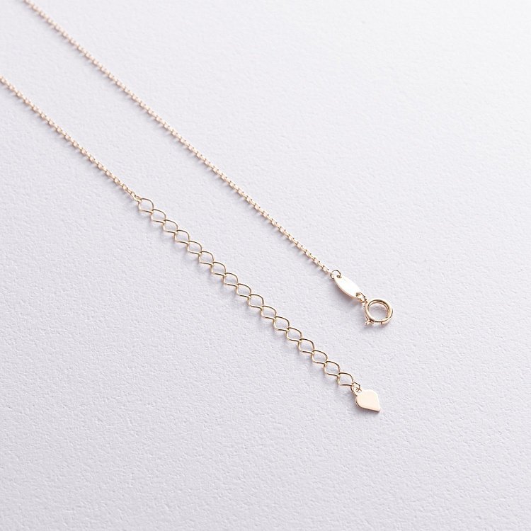 Кольє "Сердечко" з перламутром (жовте золото) кол02554 від ювелірного магазину Онікс - 4