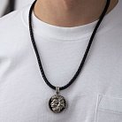 Срібний кулон "Лев" (онікс) 1251 от ювелирного магазина Оникс - 1