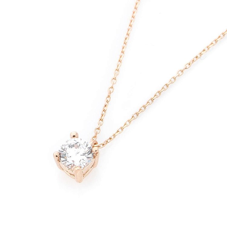 Золоте кольє з фіанітом кол01211 від ювелірного магазину Онікс - 5