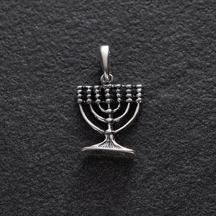 Подвеска "Менора" 13238 - 1 Подвеска "Менора" 13238 от ювелирного магазина Оникс - 1