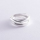 Серебряное кольцо "Круговорот" (тройное) 112554 от ювелирного магазина Оникс - 17