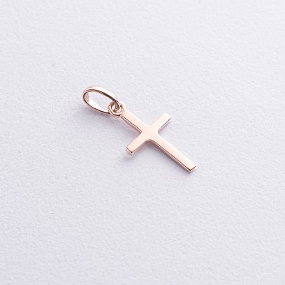 Золотий маленький хрестик п02971