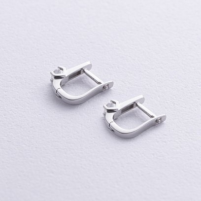 Золотые серьги с бриллиантами 312171121 №3