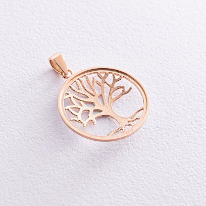 Золотий кулон "Древо життя" п03690 №3