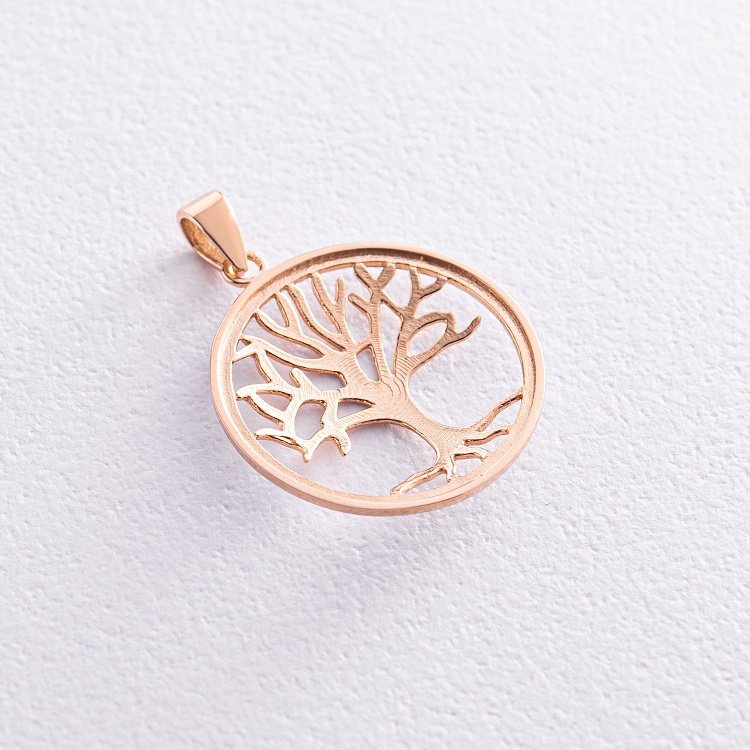 Золотий кулон "Древо життя" п03690 від ювелірного магазину Онікс - 2