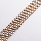 Золотий широкий браслет "Мілена" б05005 от ювелирного магазина Оникс