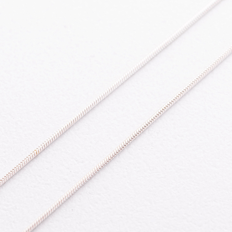 Срібний ланцюжок Снейк (1 мм) 15002 від ювелірного магазину Онікс - 3