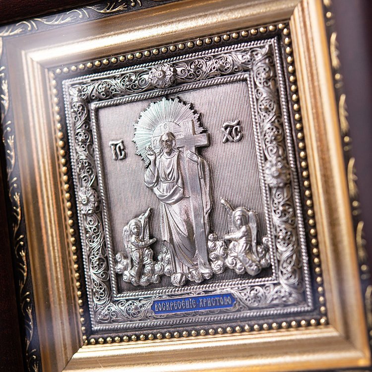 Икона "Воскресение Христовое" Воскр. Хр.-12 от ювелирного магазина Оникс - 1