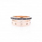 Золотое кольцо с фианитами к05478 от ювелирного магазина Оникс - 2
