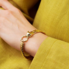 Браслет "Пантера" в желтом золоте б05818 от ювелирного магазина Оникс - 7