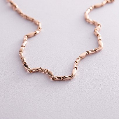 Колье - цепочка в красном золоте кол02375 №7