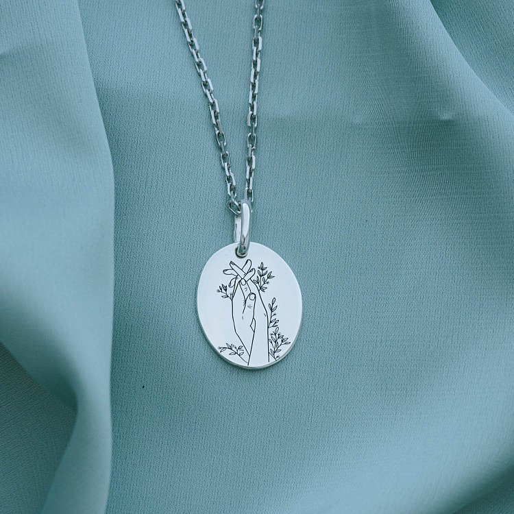 Срібний кулон "Особливий зв'язок" 133045св від ювелірного магазину Онікс - 2