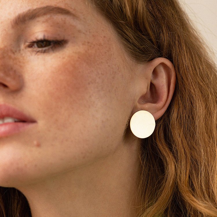 Сережки "Комети" в червоному золоті с07586 від ювелірного магазину Онікс - 2