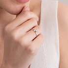 Помолвочное золотое кольцо с бриллиантом 22771521 от ювелирного магазина Оникс - 1