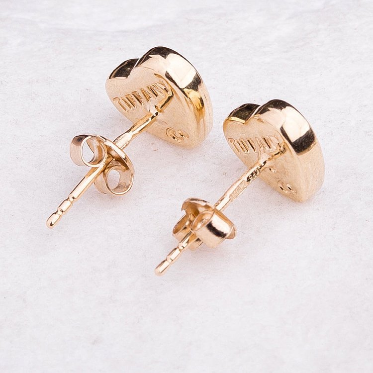 Ексклюзивні золоті сережки-пусети с03655 від ювелірного магазину Онікс - 2