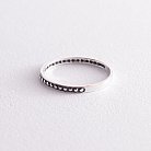 Серебряное кольцо с чернением 112644 от ювелирного магазина Оникс - 2