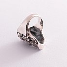 Срібний чоловічий перстень з черепом (чорніння) 112190 от ювелирного магазина Оникс - 3