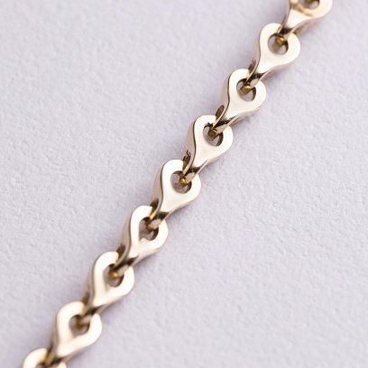 Мужская золотая цепочка ц00531 №3