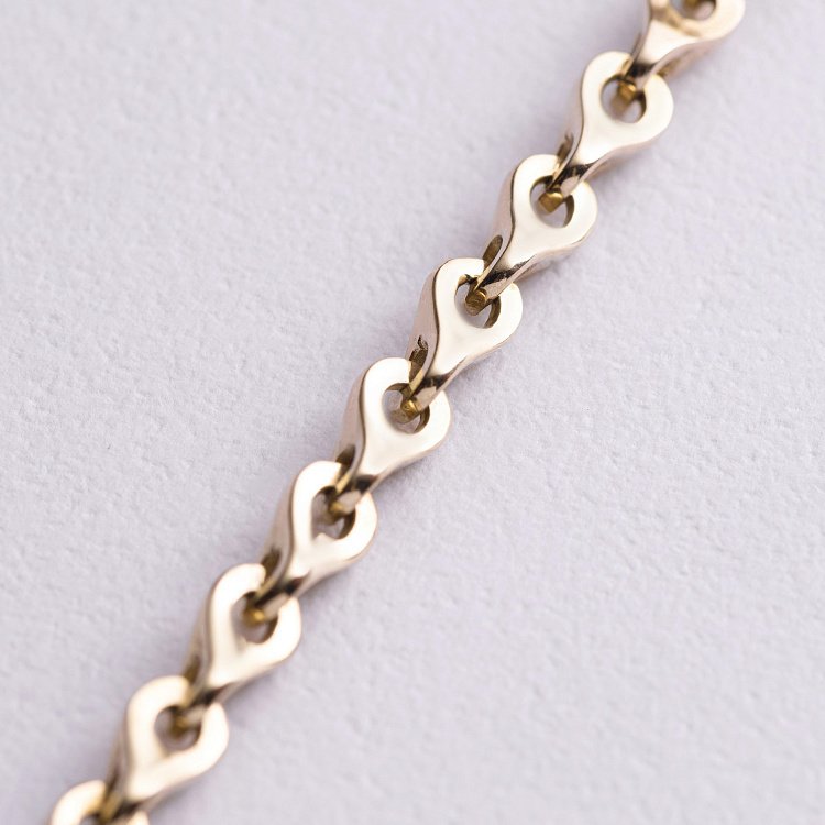 Мужская золотая цепочка ц00531 от ювелирного магазина Оникс - 2