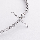 Браслет Теніс у білому золоті з білими діамантами бб0050sm от ювелирного магазина Оникс - 2