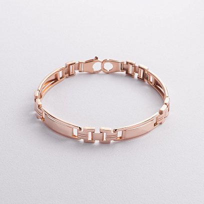 Чоловічий золотий браслет б05577