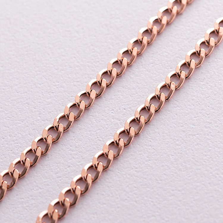 Золотая цепочка плетение панцирное (3.5 мм) ц00191-3,5 от ювелирного магазина Оникс - 2