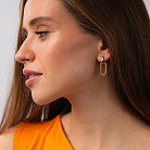 Серьги "Roxana" в желтом золоте с09205 от ювелирного магазина Оникс - 4