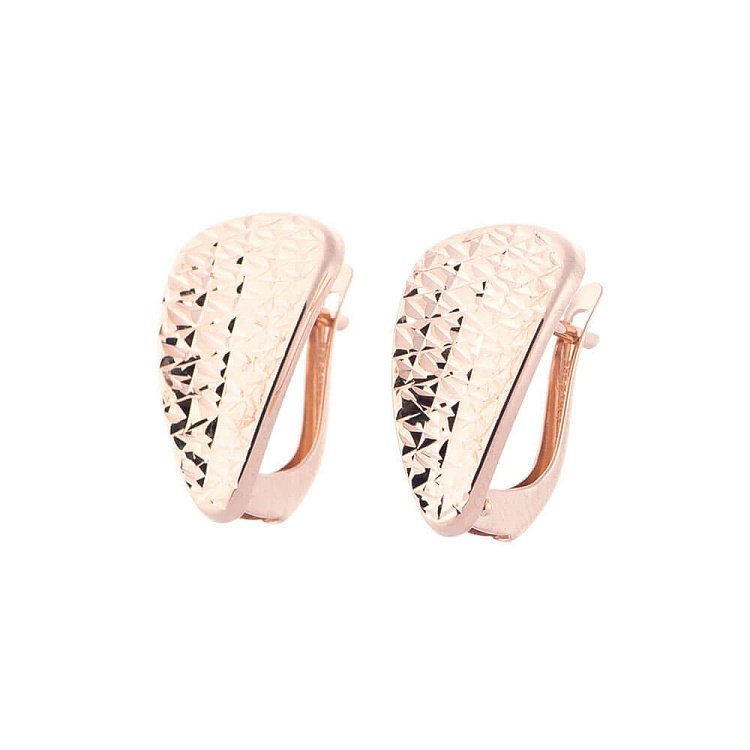 Золоті сережки (англійська застібка) с05053 від ювелірного магазину Онікс