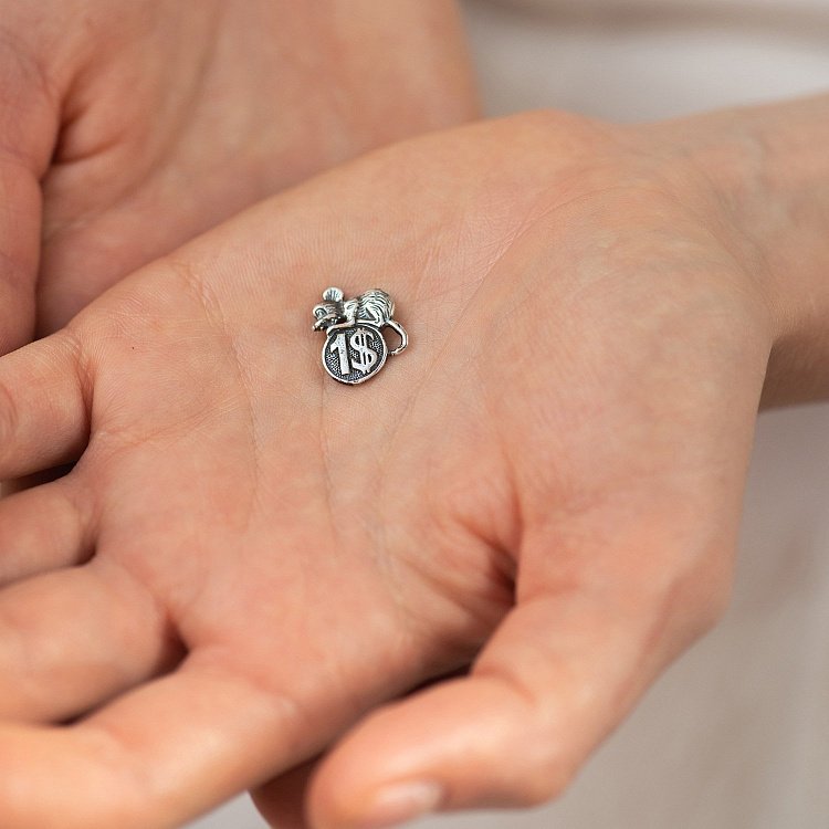 Сувенір "Гаманцева миша" 23097 від ювелірного магазину Онікс - 1