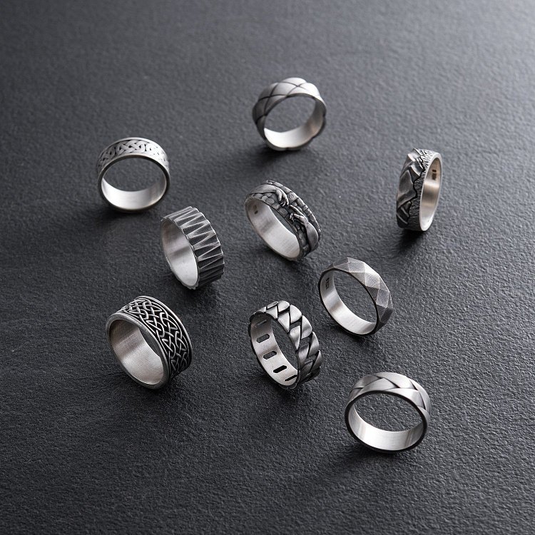 Серебряное кольцо "Горы" 112705 от ювелирного магазина Оникс - 4