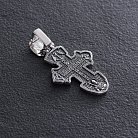 Серебряный православный крест (чернение) 132735 от ювелирного магазина Оникс - 2