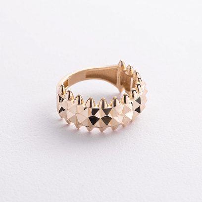 Каблучка "Pauline" у жовтому золоті к08338 №3