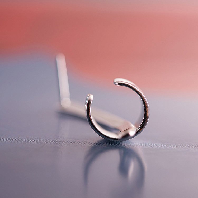 Срібна каффа "Дотик" (на ліве вушко) 122913л від ювелірного магазину Онікс - 10