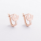 Дитячі золоті сережки "Корона" с09620 от ювелирного магазина Оникс