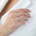 Помолвочное кольцо в белом золоте (бриллиант) кб0141arp от ювелирного магазина Оникс - 3