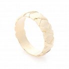 Золотий перстень без каменів к05894 от ювелирного магазина Оникс