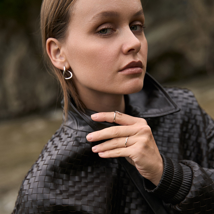 Каблучка "Гілочка" у сріблі 7250 від ювелірного магазину Онікс - 5