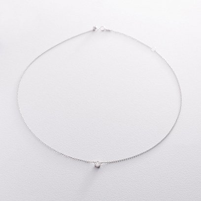 Золотое колье с бриллиантами колб0037ca №2