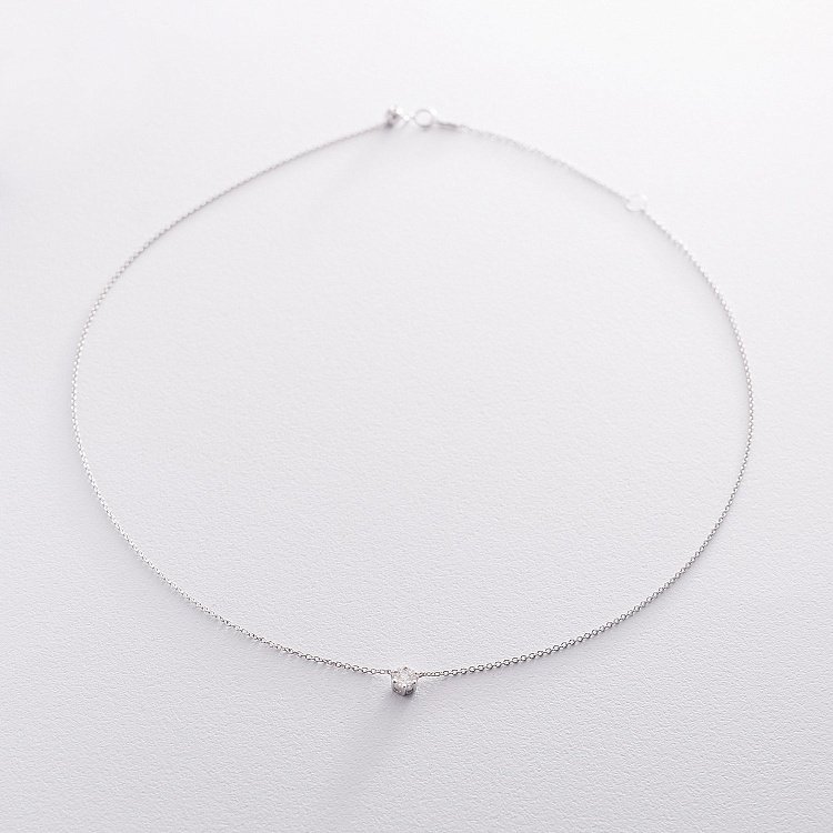 Золотое колье с бриллиантами колб0037ca от ювелирного магазина Оникс - 1