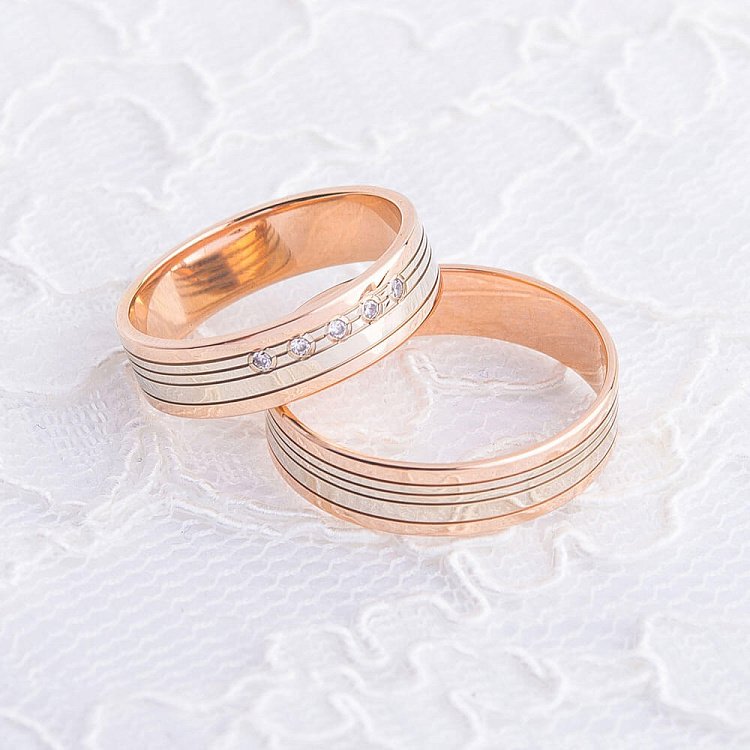 Обручка обр000380 від ювелірного магазину Онікс - 2