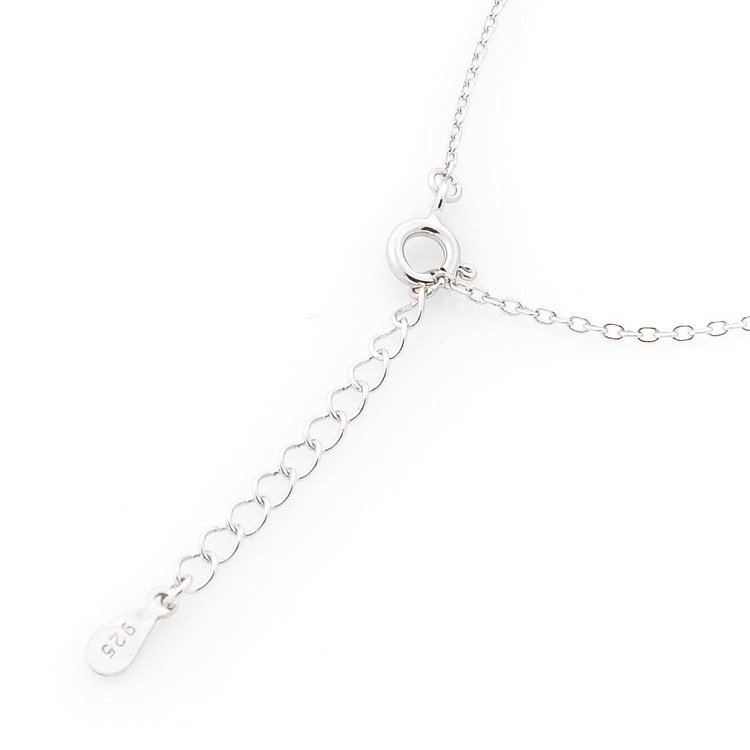 Серебряное колье "Ловец снов" (фианит) 18645 от ювелирного магазина Оникс - 7