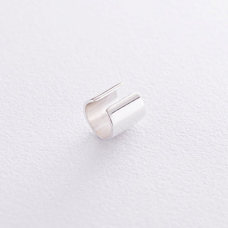 Серебряная серьга-каффа 122703 от ювелирного магазина Оникс - 9