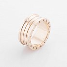 Золотое кольцо без камней к05236 от ювелирного магазина Оникс