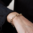 Браслет "Camila" у жовтому золоті б05624 от ювелирного магазина Оникс - 3