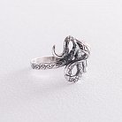 Серебряное кольцо "Змея" 11269 от ювелирного магазина Оникс - 2